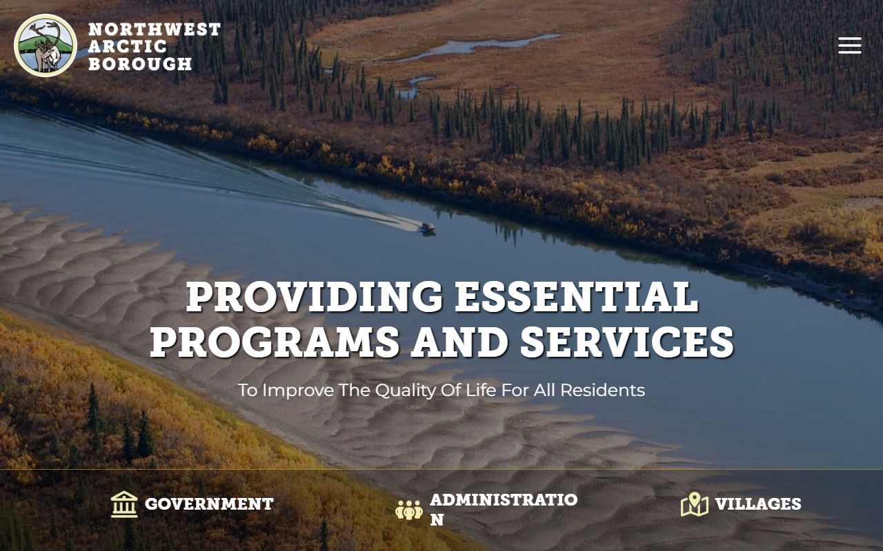 Northwest Arctic Borough official website for people search